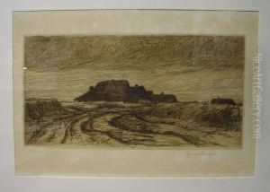 Blick Auf Ein Kleines Nordfriesisches Dorf by Ingwer Paulsen