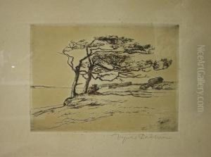 Baume In Nordfriesischer Landschaft by Ingwer Paulsen