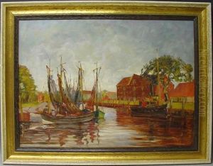 Tonninger Hafen Mit Packhaus