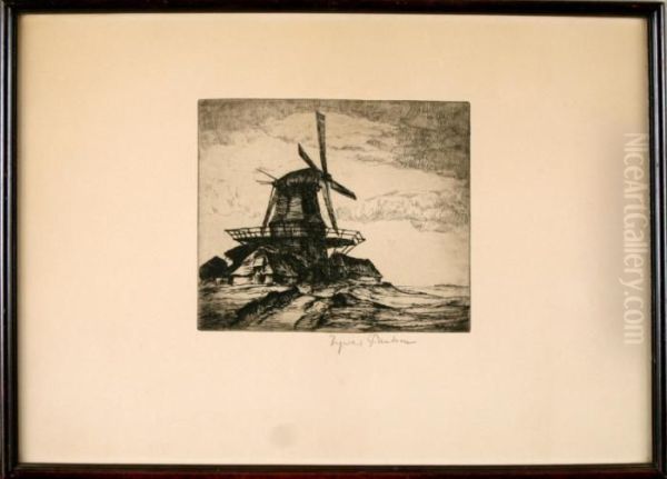Galeriehollanderwindmuhle - view 1