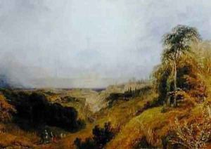 Pilgrims in Sight of the Celestial City by Henry Thomas Dawson