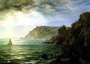 Salcombe Estuary South Devon by Henry Thomas Dawson