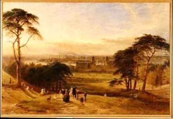 London from Greenwich Hill by Henry Thomas Dawson