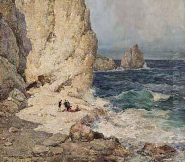 Mare In Burrasca A Capri - view 1