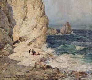Mare In Burrasca A Capri