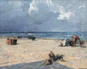 Scene De Plage Animee