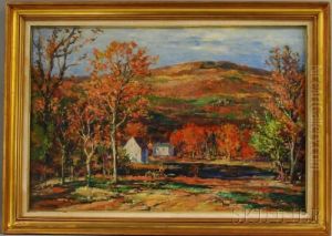 Fall Landscape by Vladimir Pavlosky