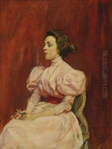 Portret Wandy Piekonskiej, 1897 R. by Waclaw Pawliszak