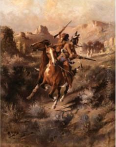 The Last Shot by Edgar Samuel Paxson