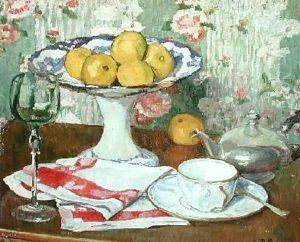 Still Life with a Fruit Dish 1905 by Georges-Daniel de Monfreid