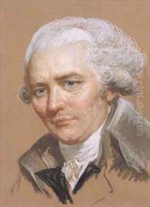 Portrait of Pierre Choderlos De Laclos 1741-1803 officer and French writer by Joseph Ducreux