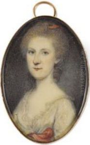 Mary Mcilvaine Bloomfield, Mrs. Joseph Bloomfield (1752-1818) by Charles Willson Peale