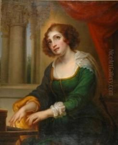 St. Cecilia At The Organ