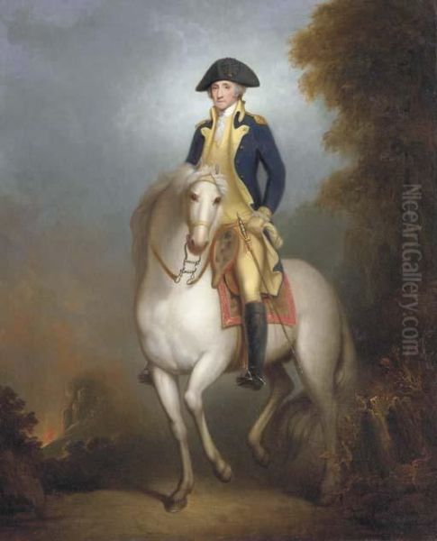 Equestrian Portrait Of George Washington - view 1