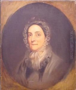 Portrait Of Jane White Galaher, Wife Of Lieutenant Galaher Portrait Of Jane White Galaher, Wife Of Lieutenant Galaher