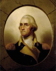 Portrait Of George Washington by Rembrandt Peale
