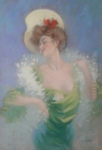 The Model by Rene Louis Pean
