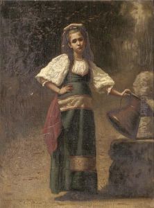 Contadina by Charles Sprague Pearce