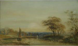 On The Arun by Cornelius Pearson
