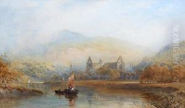 Tintern Abbey From The River - view 1