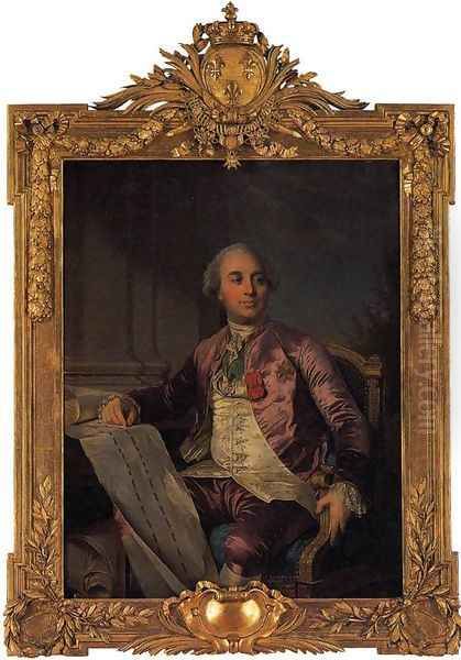 Portrait of the Comte d'Angiviller 1779 - view 1