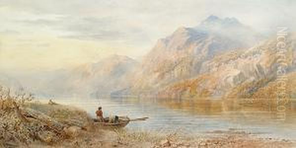 A Highland Loch Scene - view 1