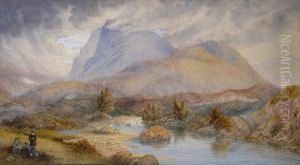 Resting On The Banks Of A Scottish River