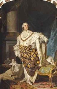 Louis XVI 1754-93 in Coronation Robes by Joseph Siffrein Duplessis