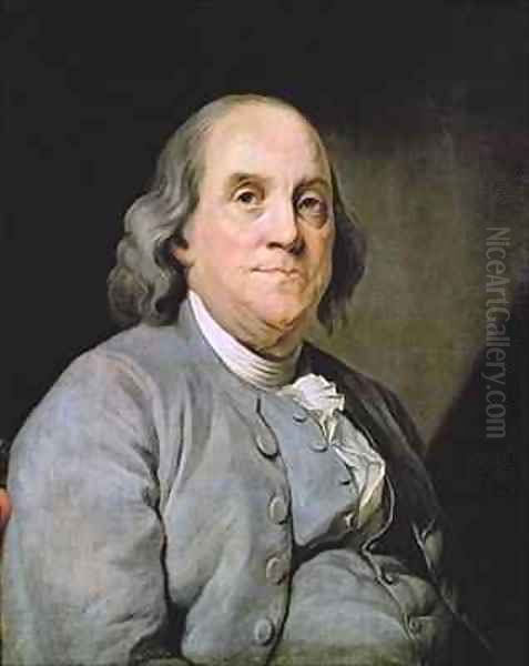 Portrait of Benjamin Franklin 2 - view 1