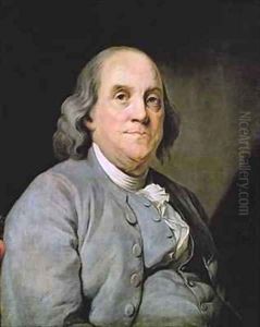 Portrait of Benjamin Franklin 2 by Joseph Siffrein Duplessis