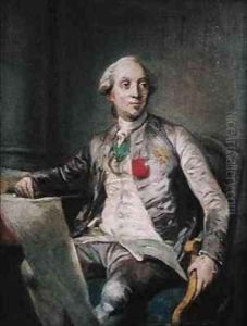 Study for a Portrait of Charles Claude de Flahaut de la Billarderie 1730-1809 Count of Angiviller Study for a Portrait of Charles Claude de Flahaut de la Billarderie 1730-1809 Count of Angiviller