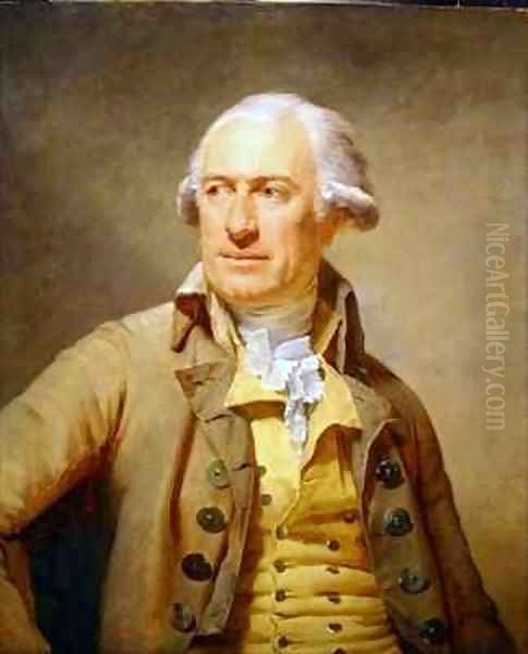 Portrait of the architect Louis Francois Petit Radel - view 1