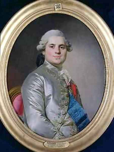 Portrait of Louis of France 1755-1824 Count of Provence future King Louis XVIII - view 1
