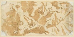 A Figure Appealing To The Trinity by Laurent Pecheux