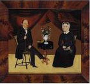 Mr. And Mrs. William Vaughan Of Aurora by Sheldon Peck