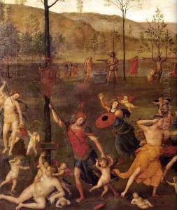 Combat of Love and Chastity (detail)