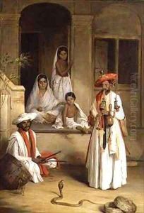 The Snake Charmer by Arthur William Devis