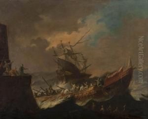 Naufragio Di Una Galea Turca