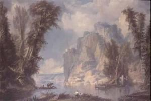 Paesaggio Fluviale by Bartolomeo Pedon