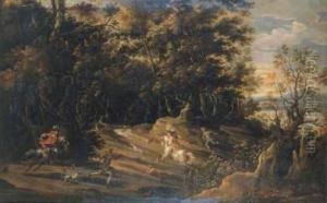 Scena Di Caccia by Bartolomeo Pedon