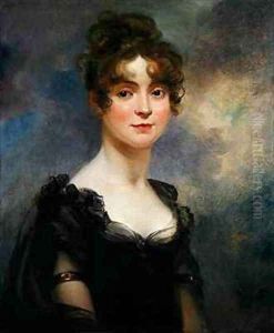 Portrait of Harriet Leonard Bull by Arthur William Devis