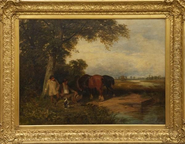 Heavy Horses In Harness - view 1