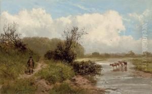 The Angler's Path, On The Trent by James Peel