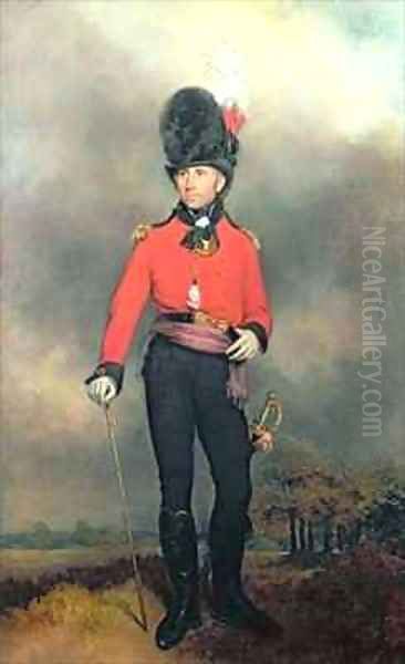 Portrait of William Pitt Earl Amherst of Arracan 1773-1857 in the uniform of the St Jamess Loyal Volunteer Regiment - view 1