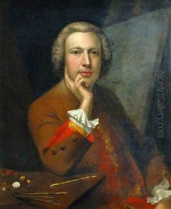 Self Portrait 1742 by Arthur William Devis