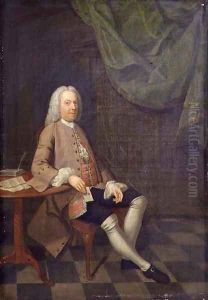 Portrait of John Orlebar 1740 Portrait of John Orlebar 1740