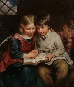 The Reading Lesson by John Thomas Peele