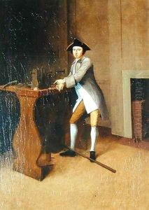 Man Working Lathe