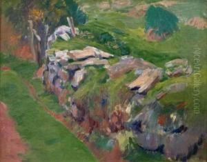 Chemin De Campagne En Bretagne by Jean-Bertrand Pegot-Ogier
