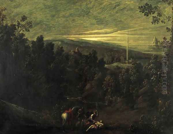 Landscape with the Good Samaritan - view 1